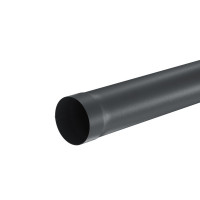 AS PUrus 150/100 Труба водосточная L=1.0 m RAL 7024 2 шт/уп