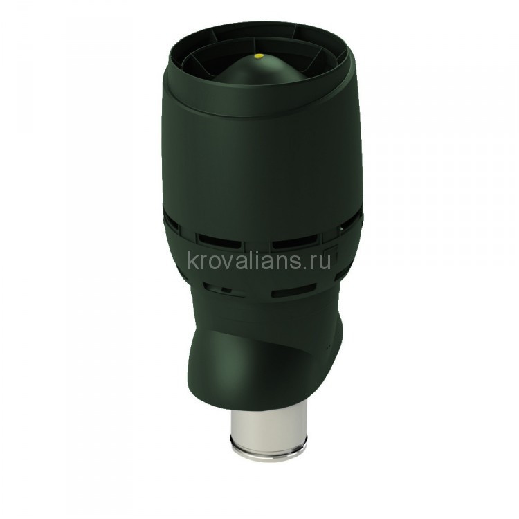 Vilpe (Вилпе) FLOW XL- 160/ИЗ/500 вент. выход с колпаком (Зеленый) /1 шт/