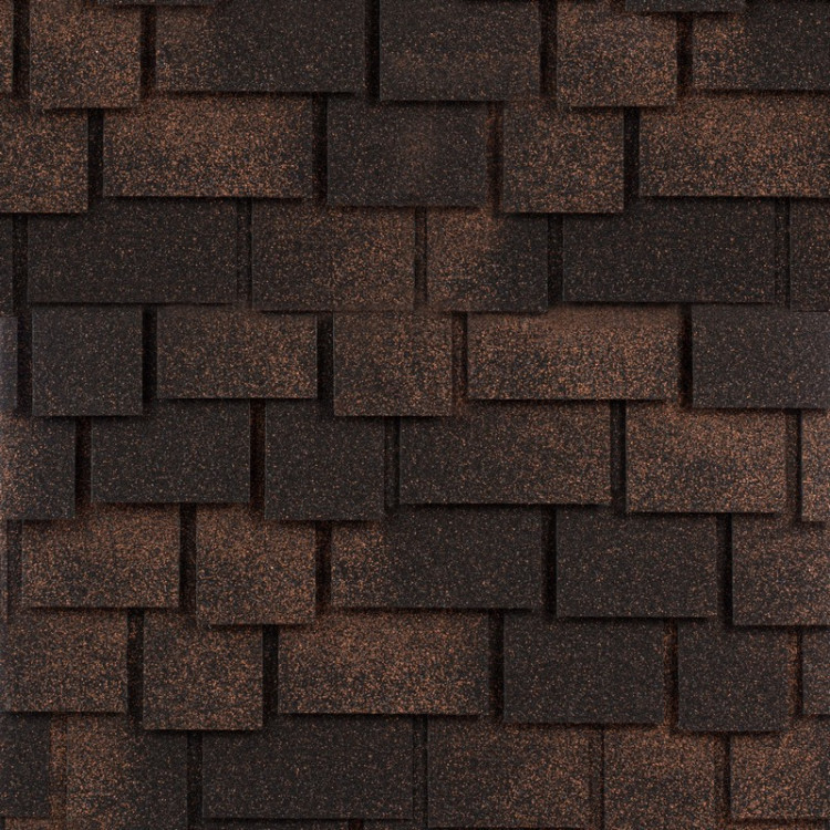 Гибкая черепица Трендум (Trendum) DINAMICA (Медный) 3,1м2 /1 кв.м/