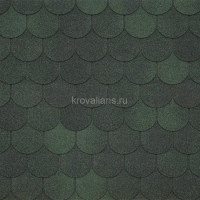 Гибкая черепица Tegola (Тегола) COMFORT Assisi Verde 473 /1кв.м/