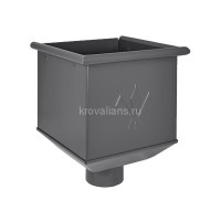 AS PU MATT 125/90 Воронка водосборная, 1 шт/уп., RR-23 Matt