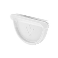 AS PUrus 150/100 Заглушка Универсальная с резиновым уплотните RAL 9003 30 шт/уп