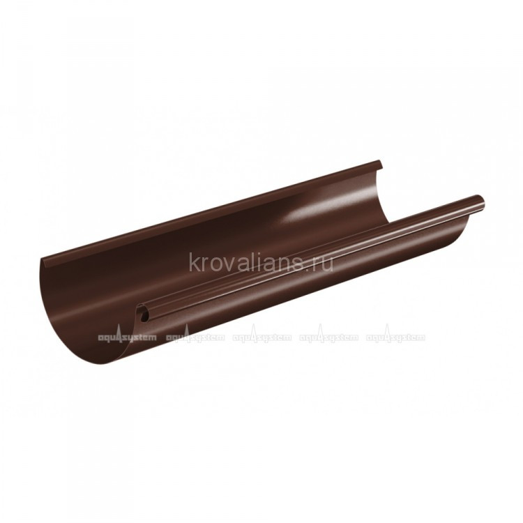 AS PU MATT 150/100 Желоб L=3.0 м, 5 шт/уп., RAL 8017 Matt