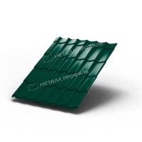 Металлочерепица МеталлПрофиль Ламонтерра (PURMAN-20-6005-0.5) /1 кв.м./