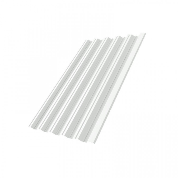 Профнастил НС35R 0,45 Drap RAL 9003 сигнальный белый