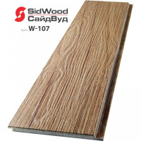 SidWood, хризотилцементный сайдинг 3000х190х10 мм клик 0,57м2 W-107