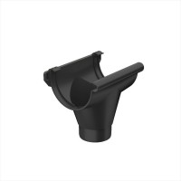 Galeco PVC 152 130/100 Воронка Черный RAL 9005 (10шт/уп)