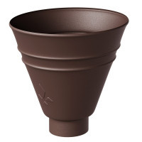 AS PUrus MATT 125/90 Воронка водосборная круглая, 1 шт/уп., RAL 8017