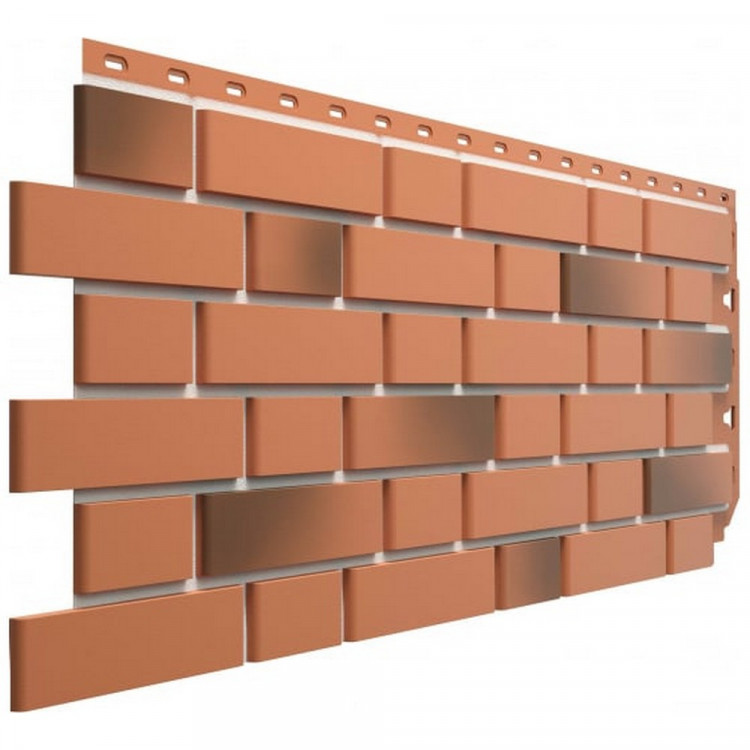 Docke Flemish Standart Панель 1095х420 мм (0,46м2), Красный, 10шт/уп