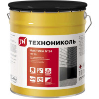 Мастика гидроизоляционая Технониколь №24  (МГТН) ведро 20 кг