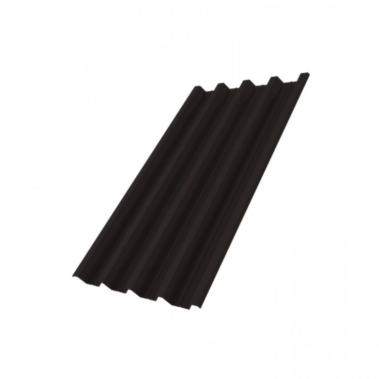 Профнастил H60A 0,5 PurLite Мatt RAL 9005 черный