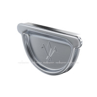AS Ti-Zn 125/90 Заглушка универсальная с резиновым уплотнителем (30шт/уп)