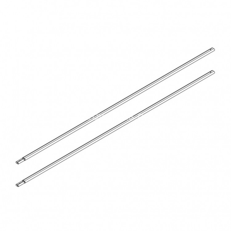 Roofsystems Упаковка трубы 40х20 (овал) х/к Elite 3м RAl 8019