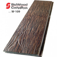 SidWood, хризотилцементный сайдинг 3000х190х10 мм клик 0,57м2 W-109