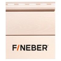 FineBer Сайдинг BlockHouse Classic Color сакура 3,66м (12шт/уп)