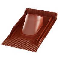Vilpe UNITILE 2K-проходной элем. для цементо-песч.череп Красный