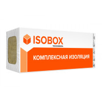 ТехноНИКОЛЬ ИЗОБОКС ЭКСТРАЛАЙТ 1200х600х100 мм (4,32м2 6плит) (0.43м3) Плиты минераловатные