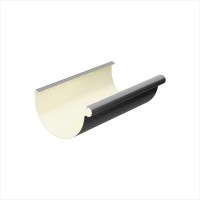Galeco PVC 152 130/100 Желоб 4м Графит RAL 7021 (10шт/уп)