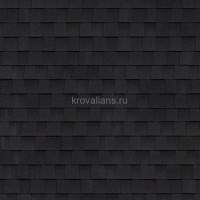 Гибкая черепица Шинглас (Shinglas) Фазенда (Черный) /1 кв.м/