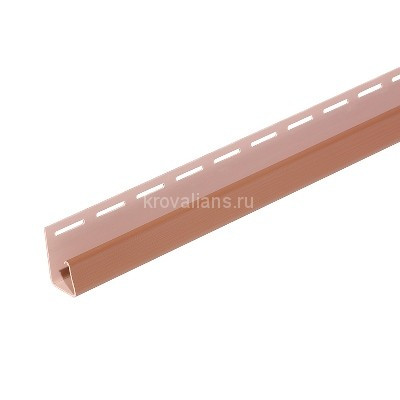Docke-R Фасадный J-профиль 30 мм, Каштановый