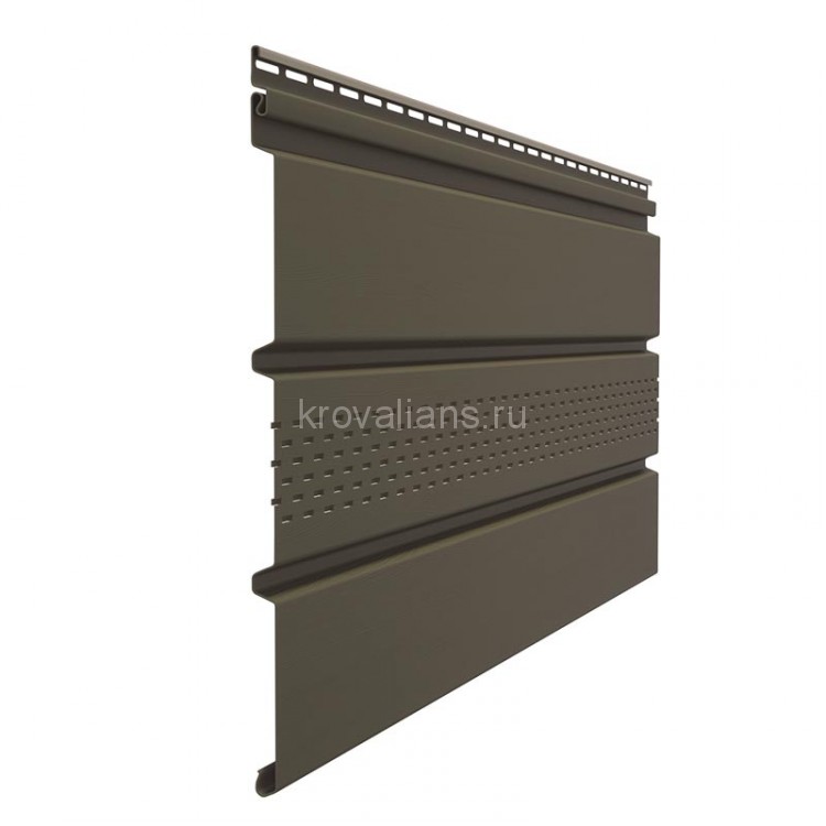 Docke Софит PREMIUM Т4 Комбинированный 3,05х0,305 (Каштан), 16шт/уп
