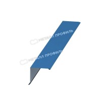 МеталлПрофиль Планка торцевая 95х120х2000 (Полиэстер-01-5015-0.45) /1 шт/