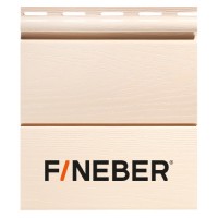 Сайдинг FineBer (Файнбер) BlockHouse Classic Color 3,66м (Слоновая кость) /панель/