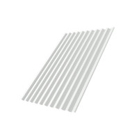 Профнастил Верховье C21R 0,5 Satin RAL 9003 сигнальный белый