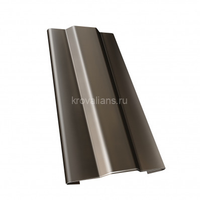 GL Rohrfit 120/80 Защелка для стыкующихся с желобом фиттингов, коричневый RAL 8017