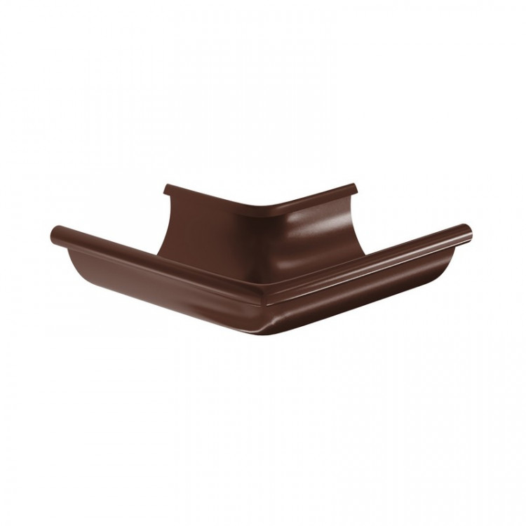 AS PUrus 125/90 Угол желоба 90 наружный RAL 8017 AS PUrus 125/90 Угол желоба 90 наружный RAL 8017