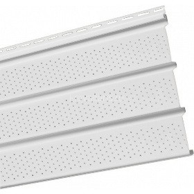 Софит Mitten (Миттен) O.P. Select Triple 4 перфорированный (Frost) /1 шт/