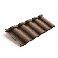 Композитная черепица Metrotile (Метротайл) MetroRoman (Пустыня) /лист/