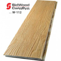 SidWood, хризотилцементный сайдинг 3000х190х10 мм клик 0,57м2 W-112