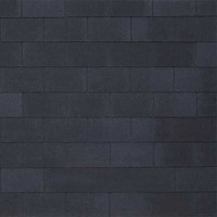Гибкая черепица BUSINESS PLUS Rectangular Giada Nero 168