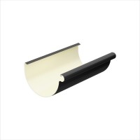 Galeco PVC 152 130/100 Желоб 4м Черный RAL 9005 (10шт/уп)