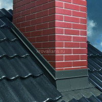 Оклад для каминных труб GZK-AV 95х180  универсальный