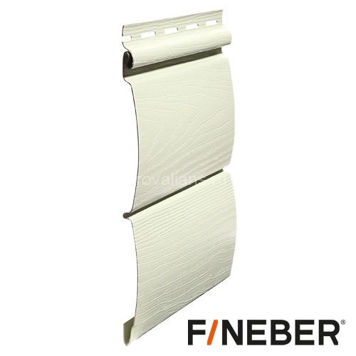 FineBer Сайдинг BlockHouse Classic Color фисташковый 3,66м (12шт/уп)