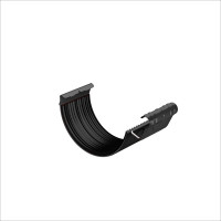 GALECO STAL 152 135/90 Соединитель желоба Черный RAL 9005 half matt (30шт/уп)