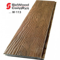 SidWood, хризотилцементный сайдинг 3000х190х10 мм клик 0,57м2 W-113