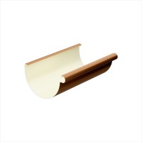 Galeco PVC 152 130/100  Желоб 4м Шоколад RAL 8017  (10шт/уп)