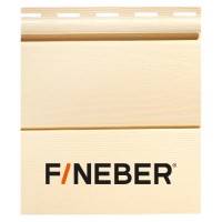 FineBer Сайдинг BlockHouse Classic Color шампань 3,66м (12шт/уп)