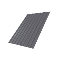 Профнастил С10В 0,5 Satin с пленкой RAL 7004 сигнальный серый