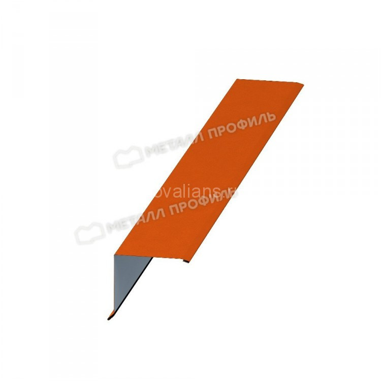 МеталлПрофиль Планка торцевая 90х115х2000 (Полиэстер-01-2004-0.45) /1 шт/