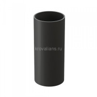 Docke LUX 140/100 мм Водосточная труба 3 м. d-100 мм Графит