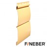 FineBer Сайдинг BlockHouse Classic Color янтарь 3,66м (12шт/уп)