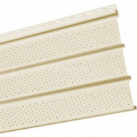 Софит Mitten (Миттен) O.P. Select Triple 4 перфорированный (Bone) /1 шт/