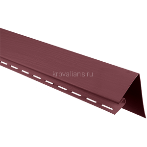 Альта-Профиль Планка "околооконная" гранатовый Т-17 - 3,00м