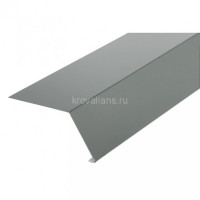 Планка карнизная Grand Line (Гранд Лайн) 100*180 мм Satin (RAL7024) /1 шт/
