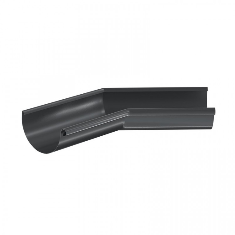 AS PUrus 125/90 Угол желоба 135 внутренний RAL 7024 AS PUrus 125/90 Угол желоба 135 внутренний RAL 7024
