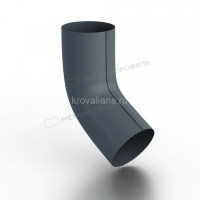 МП 125/100 Foramina Freeze Колено трубы Grey